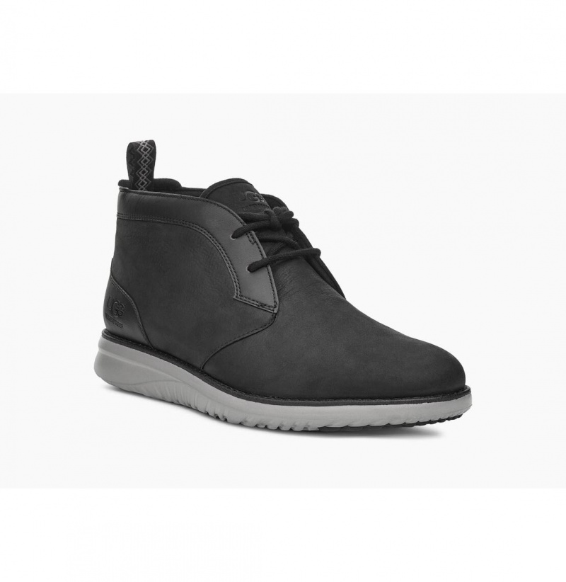 UGG Union Chukka Topanky Panske Čierne | SK-593FBAYSI