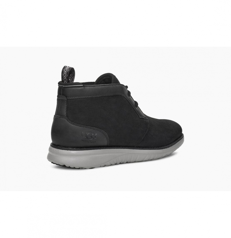 UGG Union Chukka Topanky Panske Čierne | SK-593FBAYSI