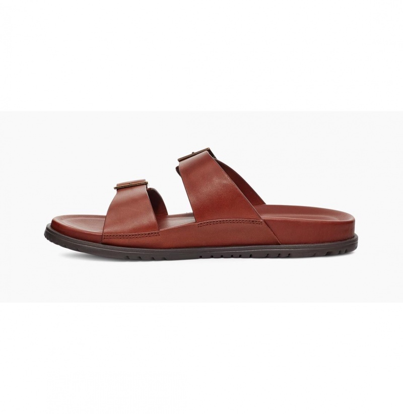 UGG Wainscott Prackou Slapky Panske Hnede | SK-861AURZEP