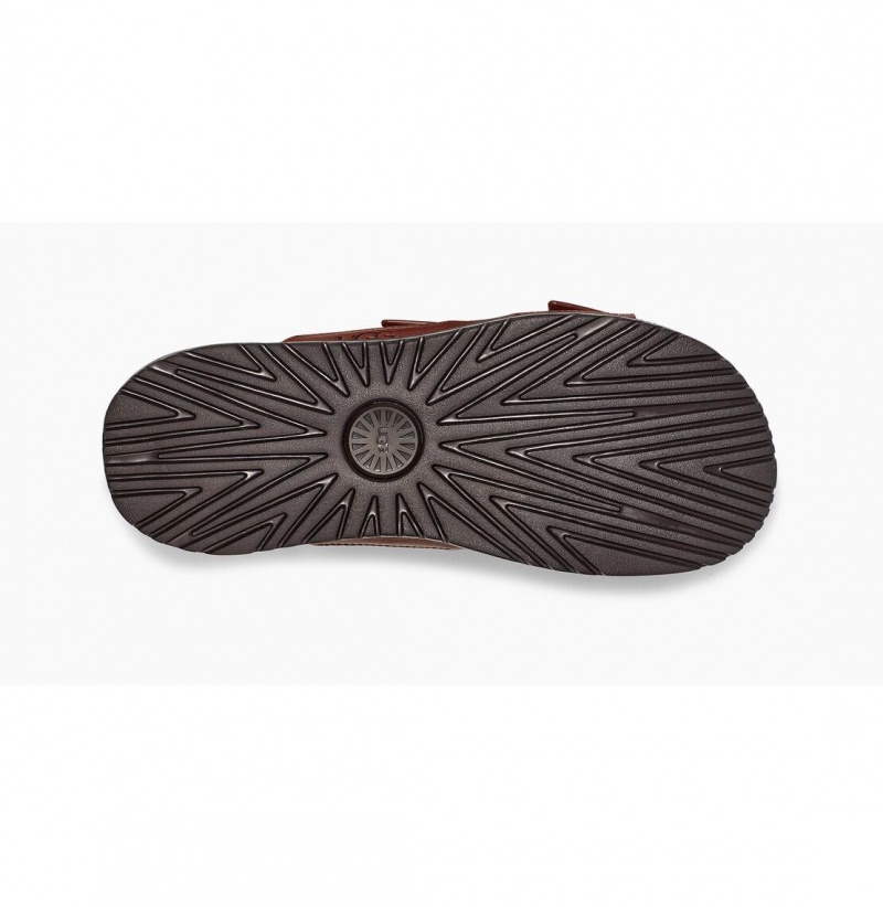 UGG Wainscott Prackou Slapky Panske Hnede | SK-861AURZEP