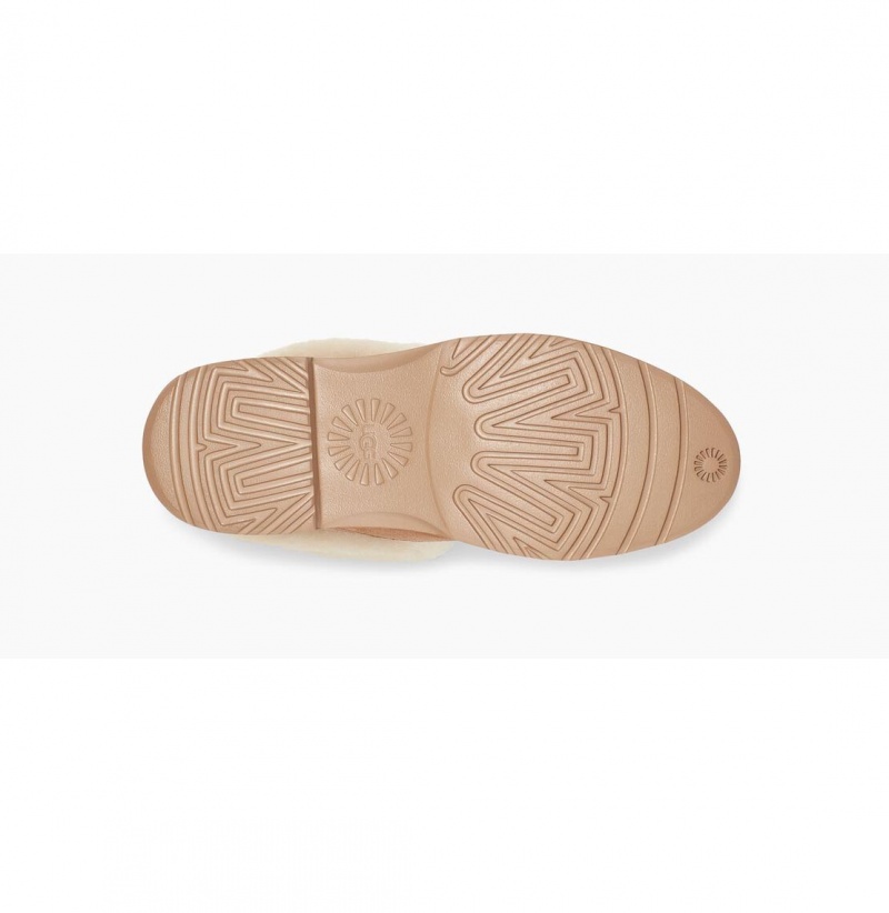 UGG Weylyn Shearling Clenkove Topanky Damske Hnede | SK-643ARIBGE