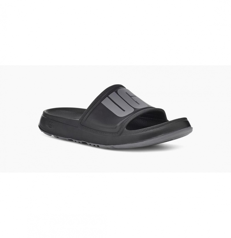 UGG Wilcox Slapky Panske Čierne | SK-372LZCBYD