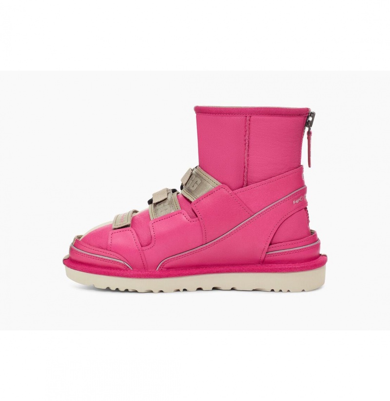 UGG X Feng Chen Wang Sandal Papuce Panske Béžové Ruzove | SK-970OVIBFC