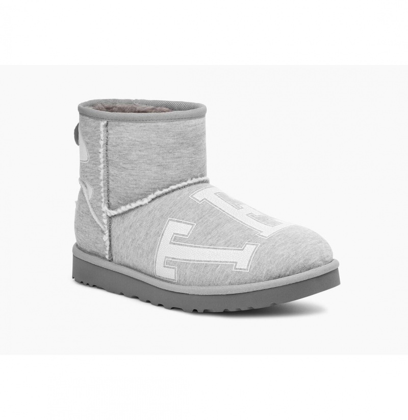 UGG X Telfar Fleece Mini Clenkove Topanky Panske Siva | SK-629TSHRQK