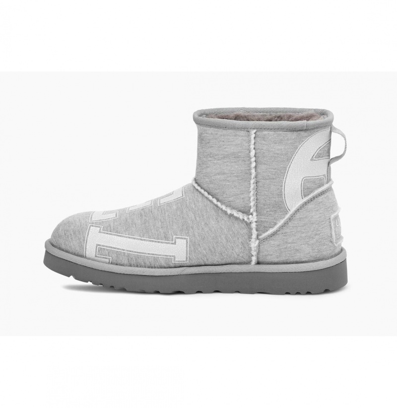 UGG X Telfar Fleece Mini Clenkove Topanky Panske Siva | SK-629TSHRQK