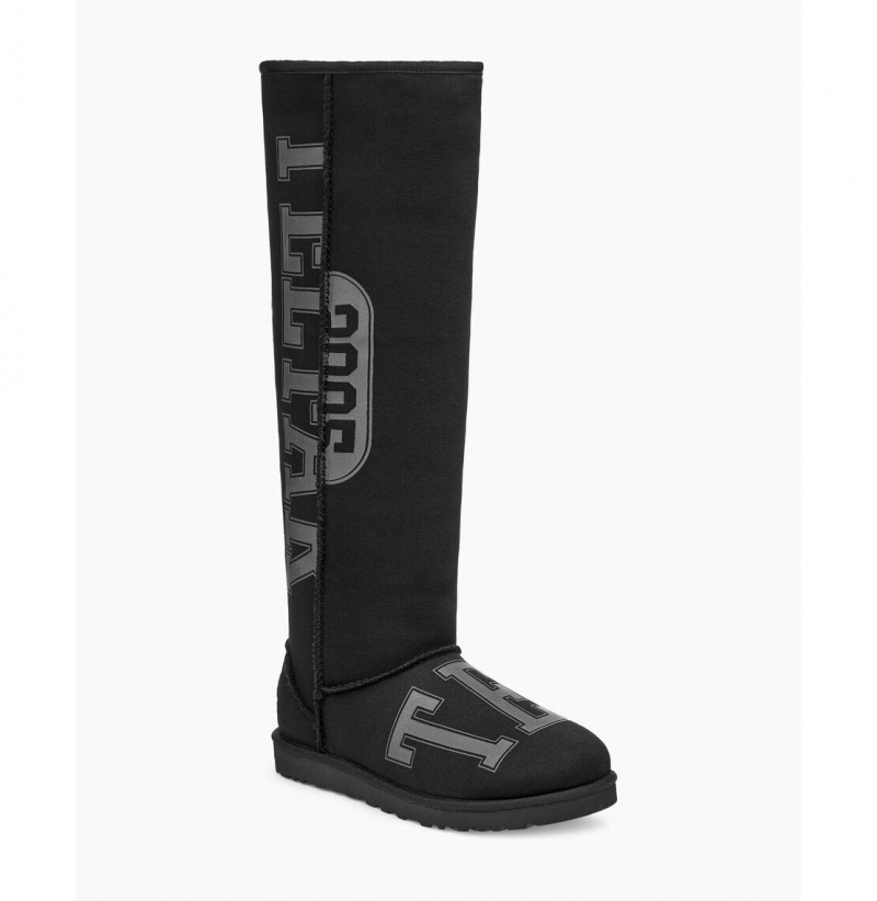 UGG X Telfar Fleece Vysoke Cizmy Panske Čierne | SK-206YZXDMO