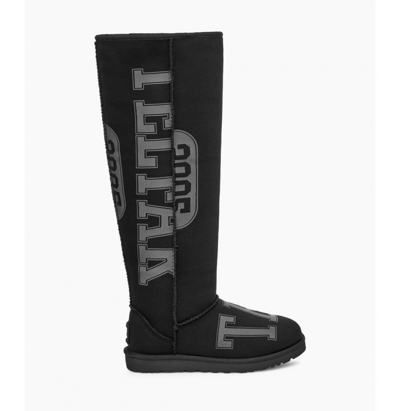 UGG X Telfar Fleece Vysoke Cizmy Panske Čierne | SK-206YZXDMO