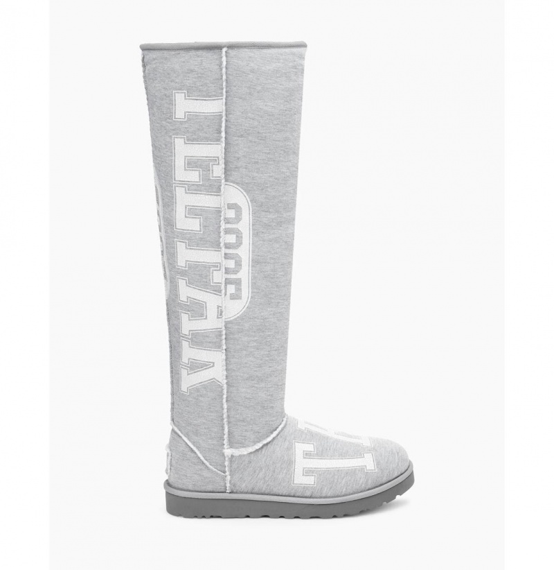UGG X Telfar Fleece Vysoke Cizmy Panske Siva | SK-029ODVFCN