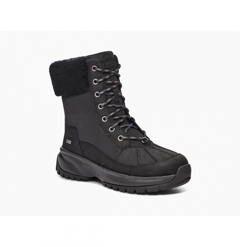 UGG Yose Fluff Hiker Turisticka Obuv Damske Čierne | SK-129LSZPOC