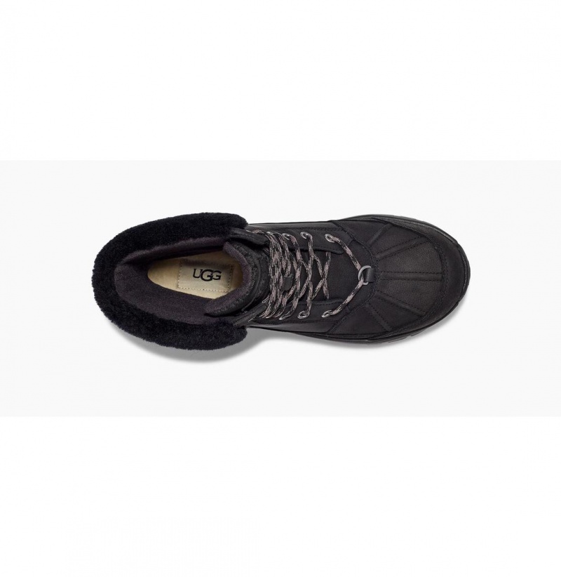 UGG Yose Fluff Hiker Turisticka Obuv Damske Čierne | SK-129LSZPOC
