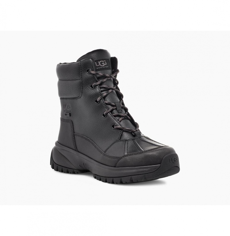 UGG Yose Zimne Topanky Damske Čierne | SK-620XYJLKT