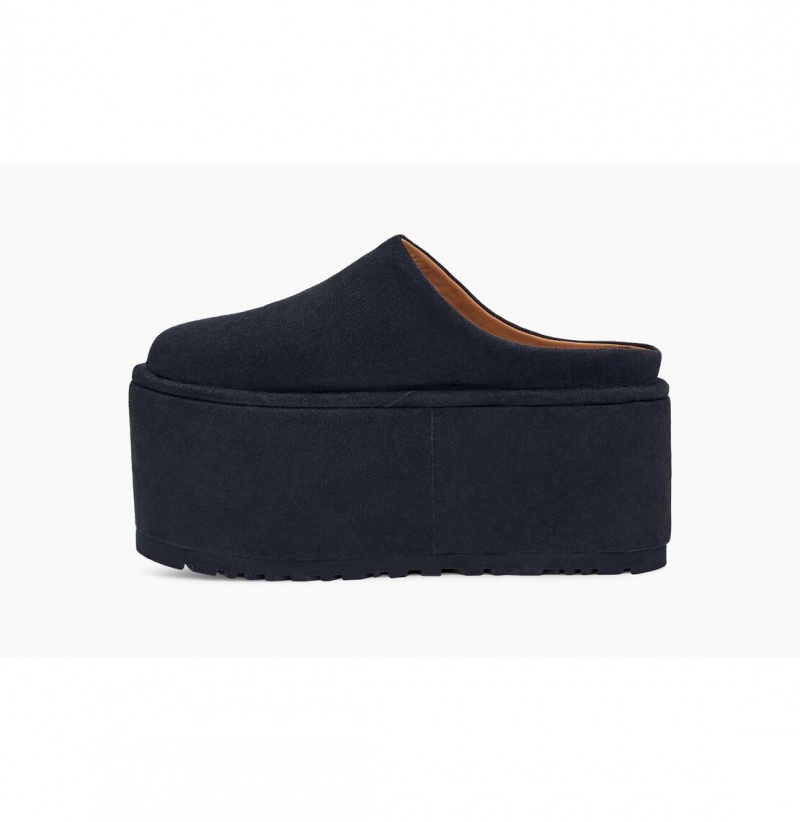 UGG x Molly Goddard Platforme Papuce Damske Námornícka Modrá | SK-890RIXDVF