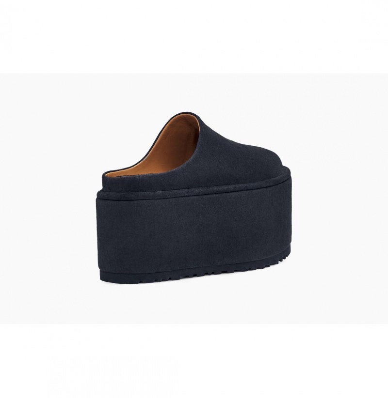 UGG x Molly Goddard Platforme Papuce Damske Námornícka Modrá | SK-890RIXDVF