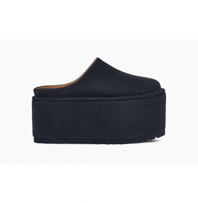 UGG x Molly Goddard Platforme Papuce Damske Námornícka Modrá | SK-890RIXDVF